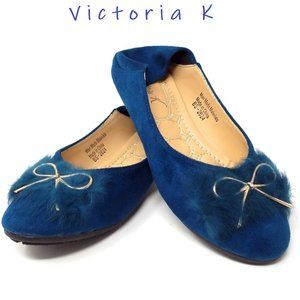 Women Ballerina Flats / Mules, BS-2624, Navy